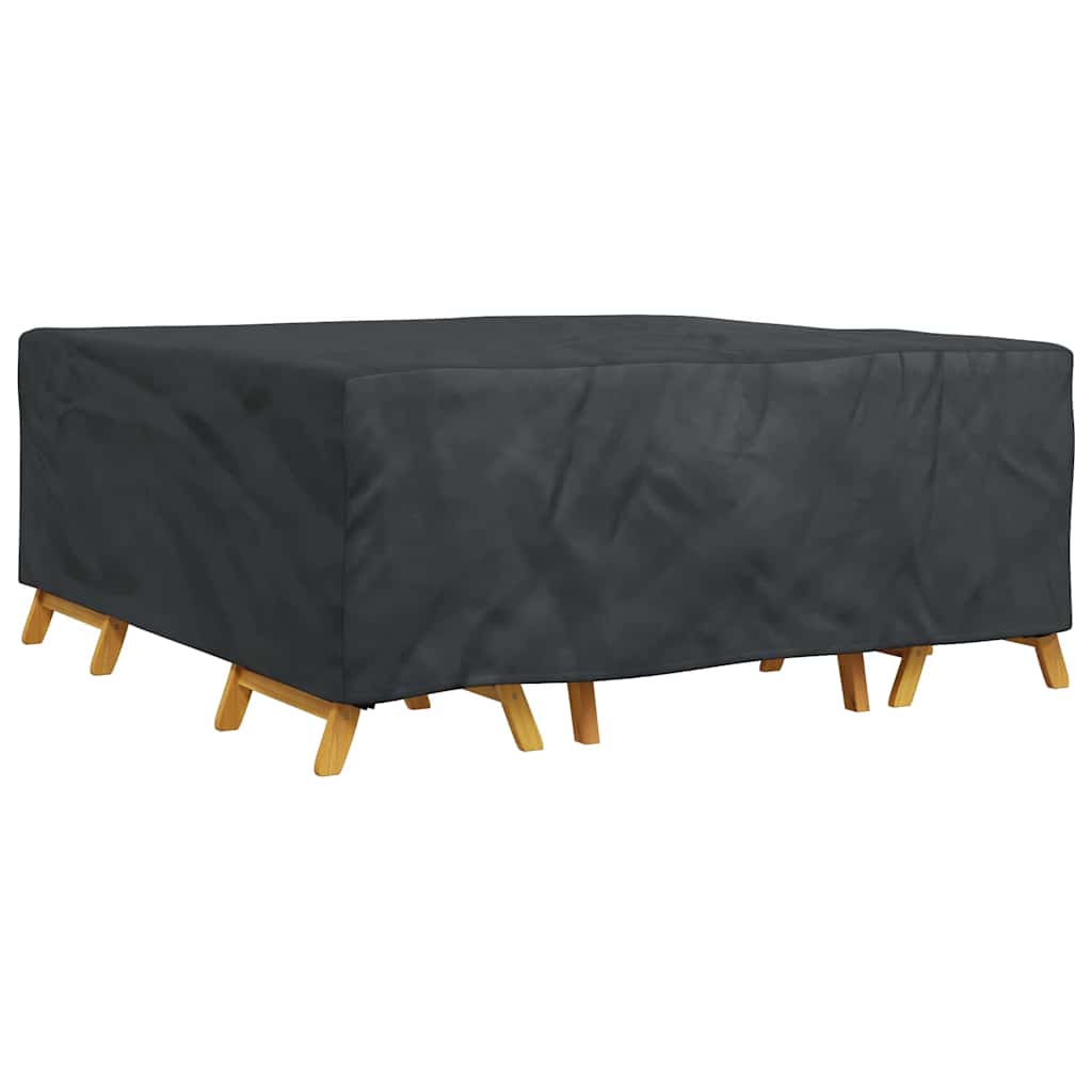 Outdoor Furniture Cover Black 200 x 200 x 90 cm 420D